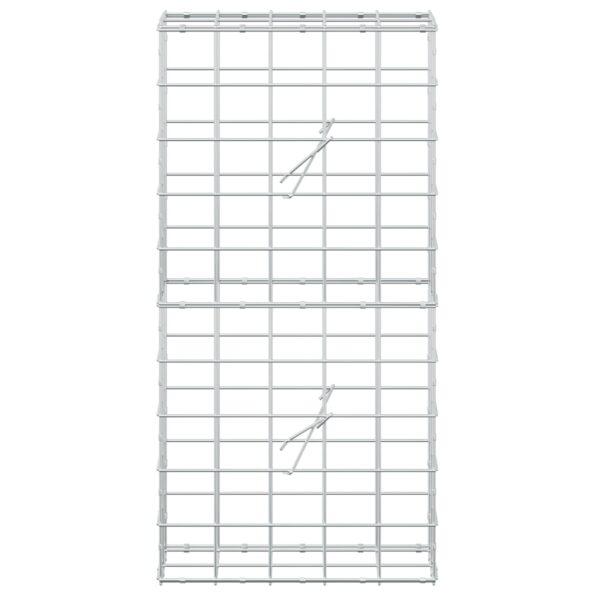 vidaXL Gabión s drôtom 5 mm a sieťou 10x10 cm 50x20x100 cm – Obrázok 3