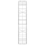 vidaXL Gabión s drôtom 5 mm a sieťou 10x10 cm 50x20x100 cm – Obrázok 4