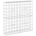 vidaXL Gabión s drôtom 5 mm a sieťou 10x10 cm 100x20x100 cm – Obrázok 2
