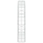vidaXL Gabión s drôtom 5 mm a sieťou 10x10 cm 100x20x100 cm – Obrázok 4