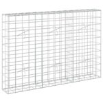 vidaXL Gabión s drôtom 5 mm a sieťou 10x10 cm 150x20x100 cm – Obrázok 2