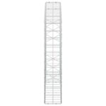 vidaXL Gabión s drôtom 5 mm a sieťou 10x10 cm 150x20x100 cm – Obrázok 4