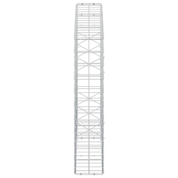vidaXL Gabión s drôtom 5 mm a sieťou 10x10 cm 150x20x100 cm – Obrázok 4