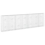 vidaXL Gabión s drôtom 5 mm a sieťou 10x10 cm 350x20x100 cm – Obrázok 2