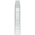 vidaXL Gabión s drôtom 5 mm a sieťou 10x10 cm 400x20x100 cm – Obrázok 4