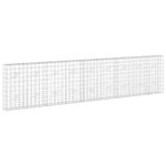 vidaXL Gabión s drôtom 5 mm a sieťou 10x10 cm 450x20x100 cm – Obrázok 2