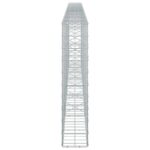 vidaXL Gabión s drôtom 5 mm a sieťou 10x10 cm 450x20x100 cm – Obrázok 4