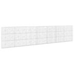 vidaXL Gabión s drôtom 5 mm a sieťou 10x10 cm 700x20x150 cm – Obrázok 2