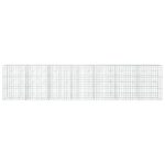 vidaXL Gabión s drôtom 5 mm a sieťou 10x10 cm 700x20x150 cm – Obrázok 3