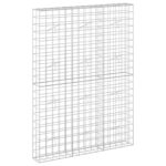 vidaXL Gabión s drôtom 5 mm a sieťou 10x10 cm 150x20x200 cm – Obrázok 2