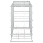 vidaXL Gabión s drôtom 5 mm a sieťou 10x10 cm 100x30x50 cm – Obrázok 4