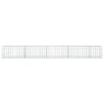 vidaXL Gabión s drôtom 5 mm a sieťou 10x10 cm 450x30x50 cm – Obrázok 3