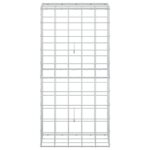 vidaXL Gabión s drôtom 5 mm a sieťou 10x10 cm 50x30x100 cm – Obrázok 3