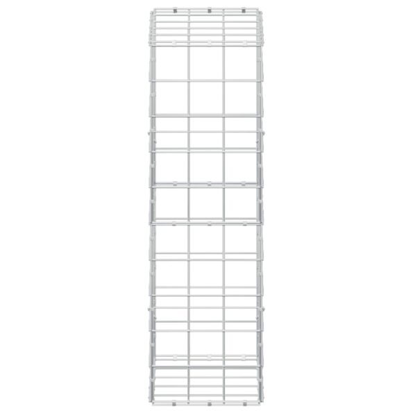 vidaXL Gabión s drôtom 5 mm a sieťou 10x10 cm 50x30x100 cm – Obrázok 4