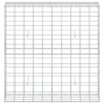 vidaXL Gabión s drôtom 5 mm a sieťou 10x10 cm 100x30x100 cm – Obrázok 3