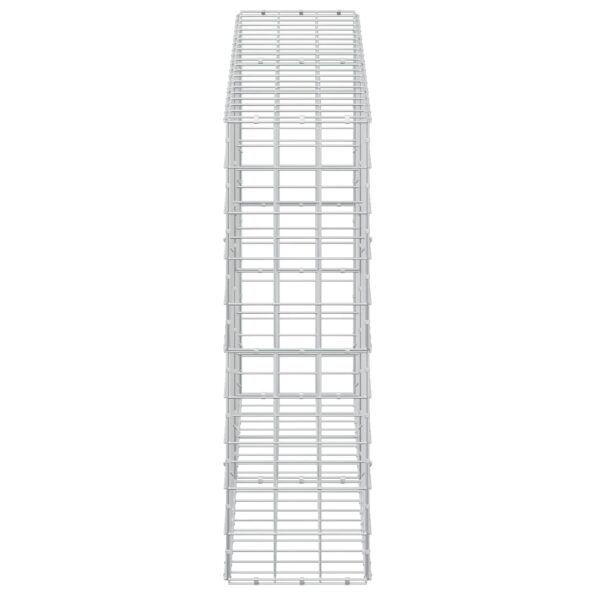 vidaXL Gabión s drôtom 5 mm a sieťou 10x10 cm 200x30x100 cm – Obrázok 4
