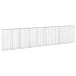 vidaXL Gabión s drôtom 5 mm a sieťou 10x10 cm 450x30x100 cm – Obrázok 2