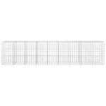 vidaXL Gabión s drôtom 5 mm a sieťou 10x10 cm 450x30x100 cm – Obrázok 3