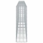 vidaXL Gabión s drôtom 5 mm a sieťou 10x10 cm 450x30x100 cm – Obrázok 4