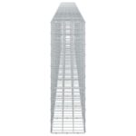vidaXL Gabión s drôtom 5 mm a sieťou 10x10 cm 650x30x100 cm – Obrázok 4