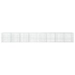 vidaXL Gabión s drôtom 5 mm a sieťou 10x10 cm 800x30x100 cm – Obrázok 3