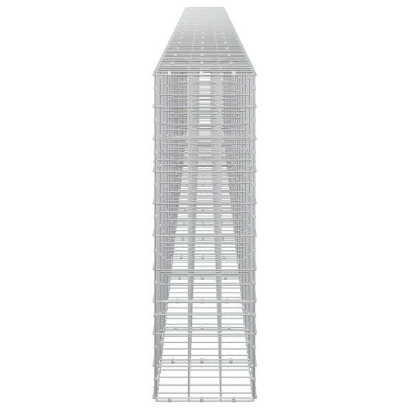 vidaXL Gabión s drôtom 5 mm a sieťou 10x10 cm 850x30x100 cm – Obrázok 4