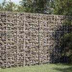 vidaXL Gabión s drôtom 5 mm a sieťou 10x10 cm 150x30x150 cm