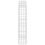 vidaXL Gabión s drôtom 5 mm a sieťou 10x10 cm 150x30x150 cm – Obrázok 4