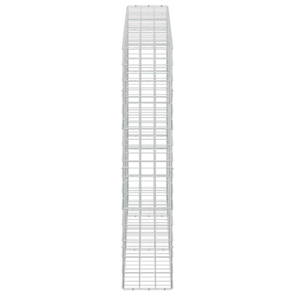 vidaXL Gabión s drôtom 5 mm a sieťou 10x10 cm 250x30x150 cm – Obrázok 4