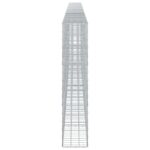 vidaXL Gabión s drôtom 5 mm a sieťou 10x10 cm 800x30x150 cm – Obrázok 4