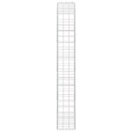 vidaXL Gabión s drôtom 5 mm a sieťou 10x10 cm 100x30x200 cm – Obrázok 4