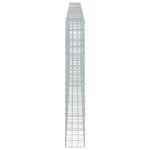 vidaXL Gabión s drôtom 5 mm a sieťou 10x10 cm 700x30x200 cm – Obrázok 4