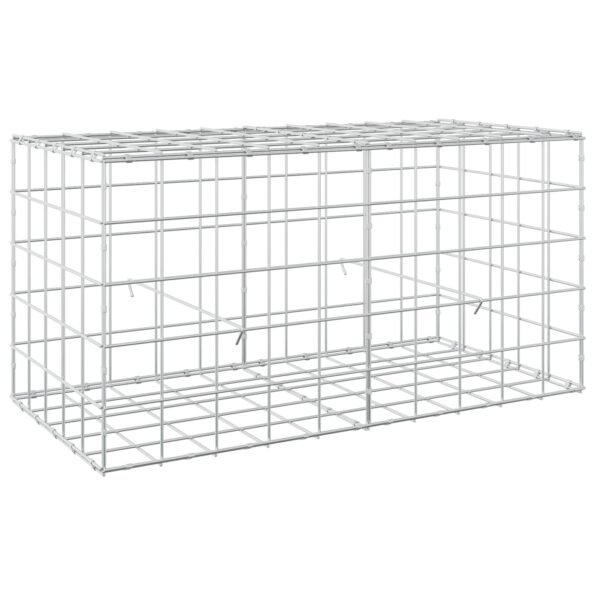 vidaXL Gabión s drôtom 5 mm a sieťou 10x10 cm 100x50x50 cm – Obrázok 2