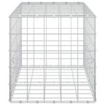 vidaXL Gabión s drôtom 5 mm a sieťou 10x10 cm 100x50x50 cm – Obrázok 4