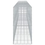 vidaXL Gabión s drôtom 5 mm a sieťou 10x10 cm 550x50x100 cm – Obrázok 4