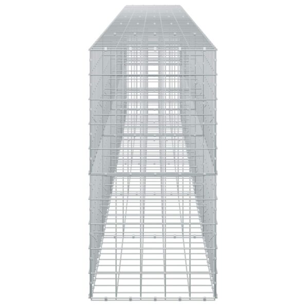 vidaXL Gabión s drôtom 5 mm a sieťou 10x10 cm 550x50x100 cm – Obrázok 4
