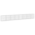 vidaXL Gabión s drôtom 5 mm a sieťou 10x10 cm 800x50x100 cm – Obrázok 2