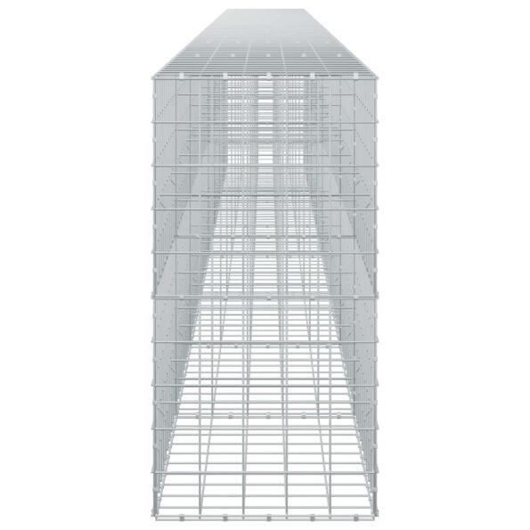 vidaXL Gabión s drôtom 5 mm a sieťou 10x10 cm 800x50x100 cm – Obrázok 4