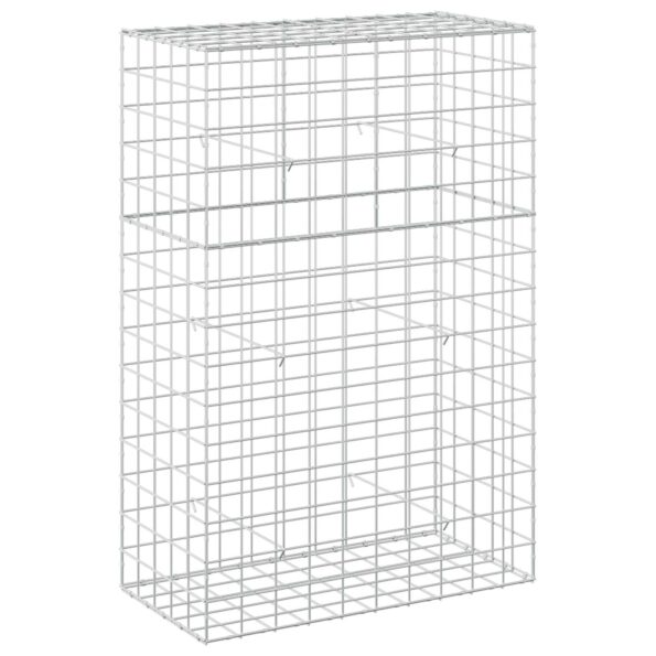 vidaXL Gabión s drôtom 5 mm a sieťou 10x10 cm 100x50x150 cm – Obrázok 2