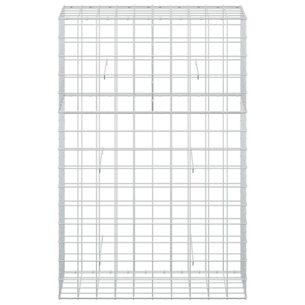 vidaXL Gabión s drôtom 5 mm a sieťou 10x10 cm 100x50x150 cm – Obrázok 3