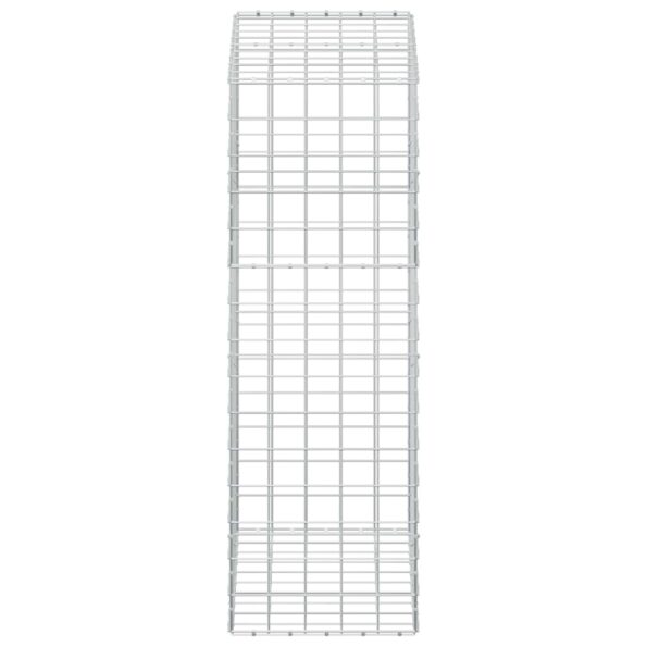 vidaXL Gabión s drôtom 5 mm a sieťou 10x10 cm 100x50x150 cm – Obrázok 4