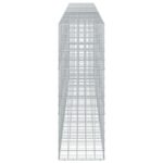 vidaXL Gabión s drôtom 5 mm a sieťou 10x10 cm 650x50x150 cm – Obrázok 4