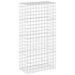 vidaXL Gabión s drôtom 5 mm a sieťou 10x10 cm 100x50x200 cm – Obrázok 2