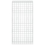 vidaXL Gabión s drôtom 5 mm a sieťou 10x10 cm 100x50x200 cm – Obrázok 3