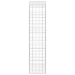 vidaXL Gabión s drôtom 5 mm a sieťou 10x10 cm 100x50x200 cm – Obrázok 4