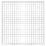 vidaXL Gabión s drôtom 5 mm a sieťou 10x10 cm 200x50x200 cm – Obrázok 3