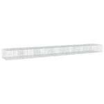 vidaXL Gabión s drôtom 5 mm a sieťou 10x10 cm 700x100x50 cm – Obrázok 2