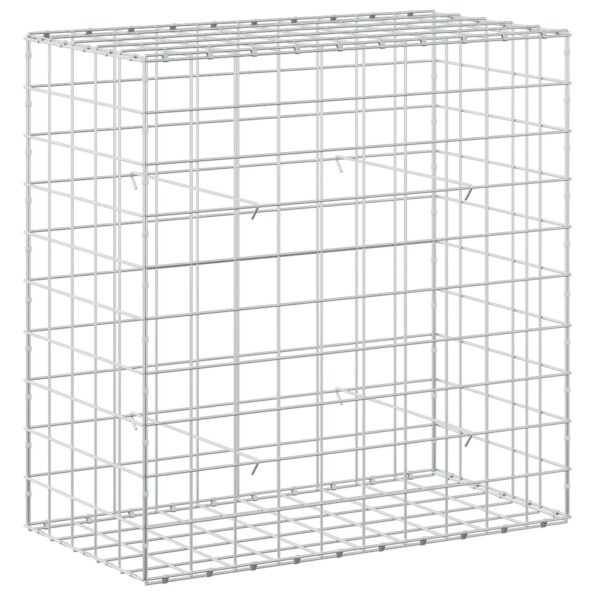 vidaXL Gabión s drôtom 5 mm a sieťou 10x10 cm 50x100x100 cm – Obrázok 2