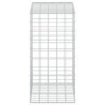 vidaXL Gabión s drôtom 5 mm a sieťou 10x10 cm 50x100x100 cm – Obrázok 3
