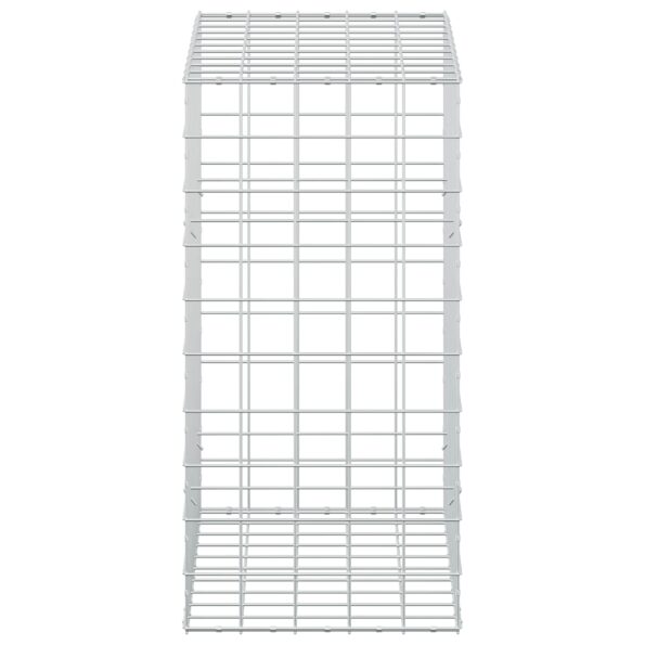 vidaXL Gabión s drôtom 5 mm a sieťou 10x10 cm 50x100x100 cm – Obrázok 3